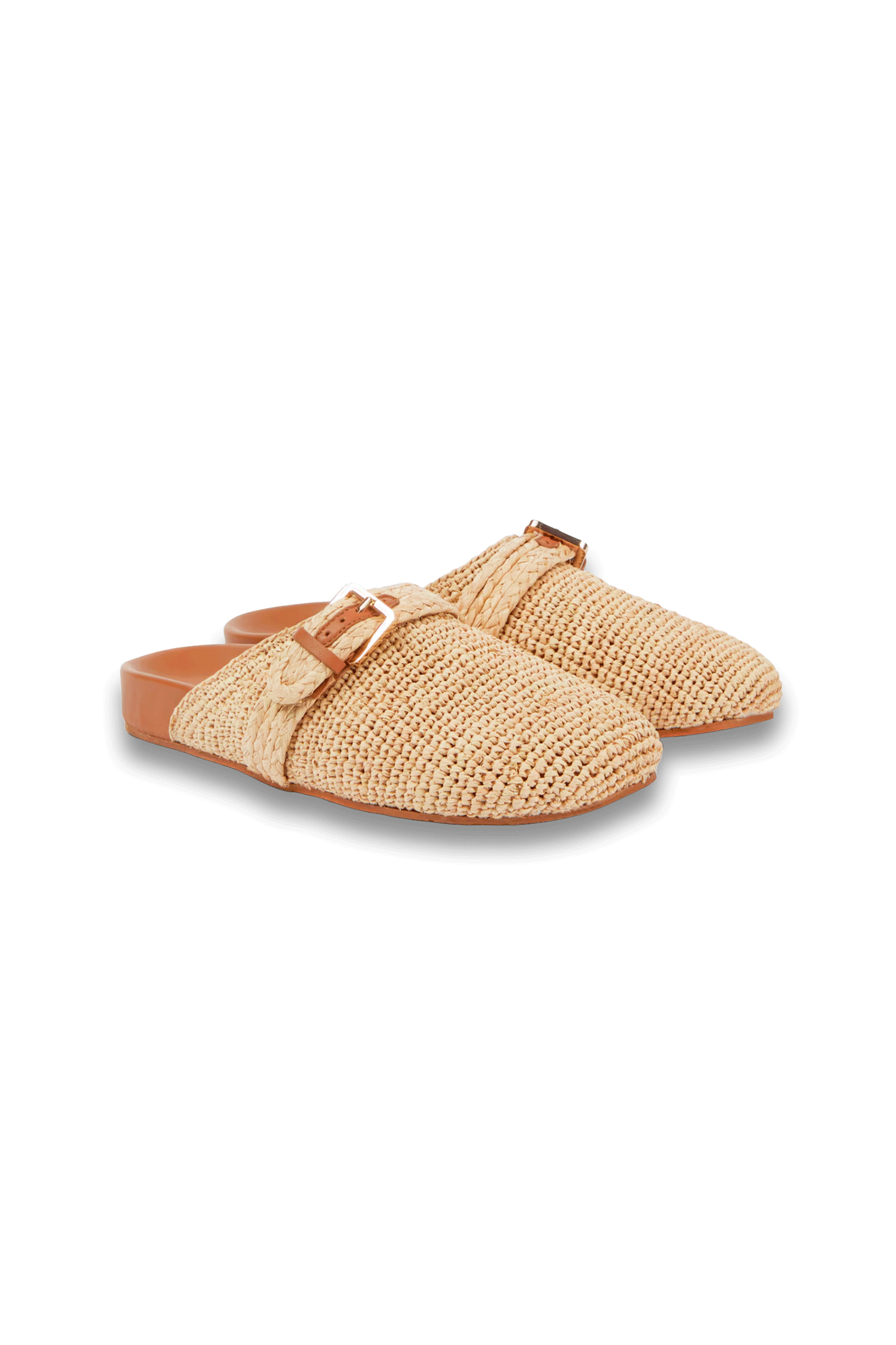 Quinta Raffia Mules