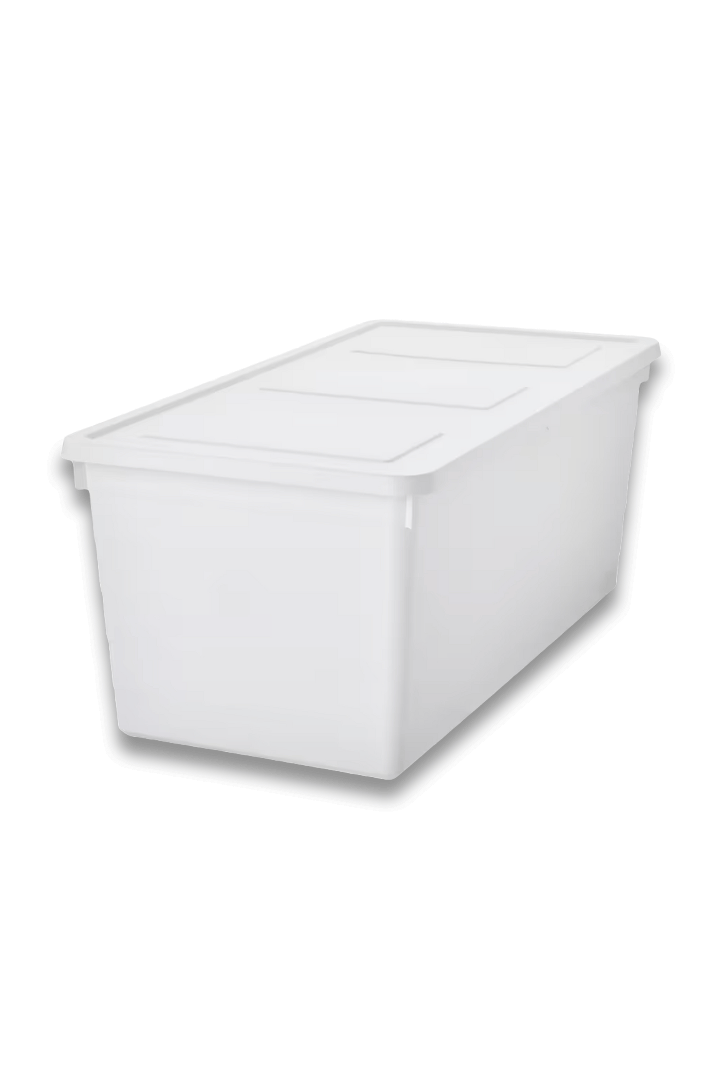 SOCKERBIT - Storage Box with Lid in White