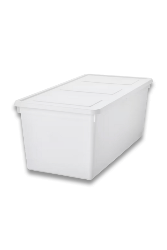 SOCKERBIT - Storage Box with Lid in White