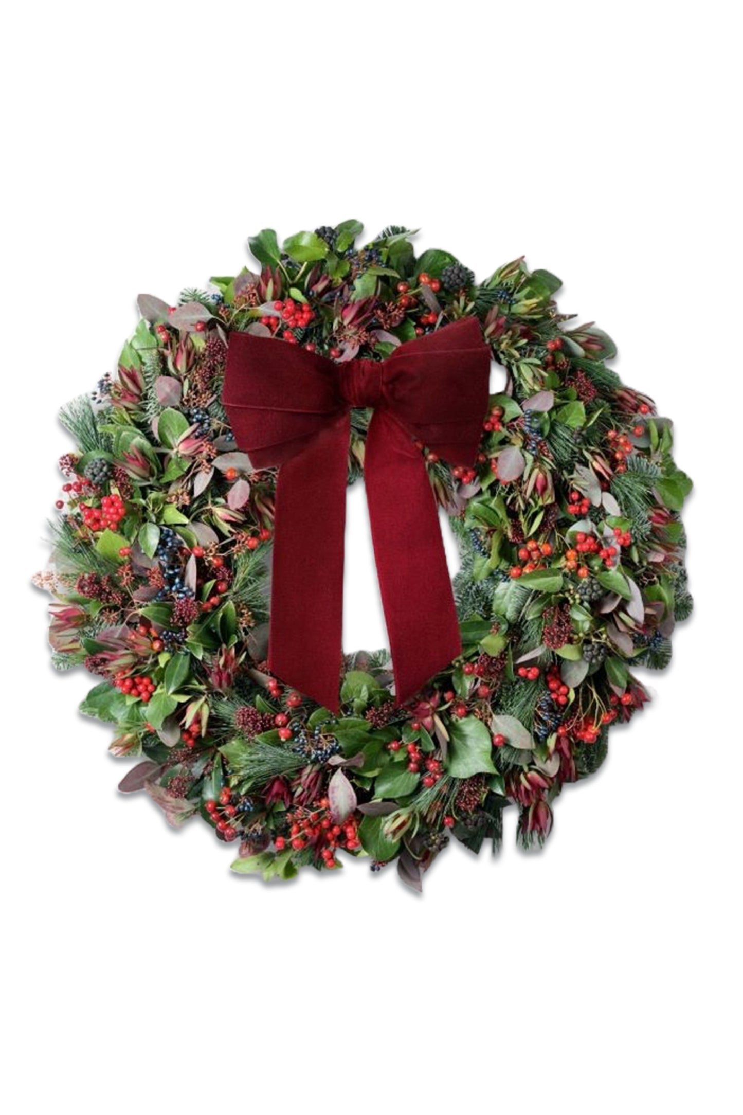 Red Berry Christmas Wreath