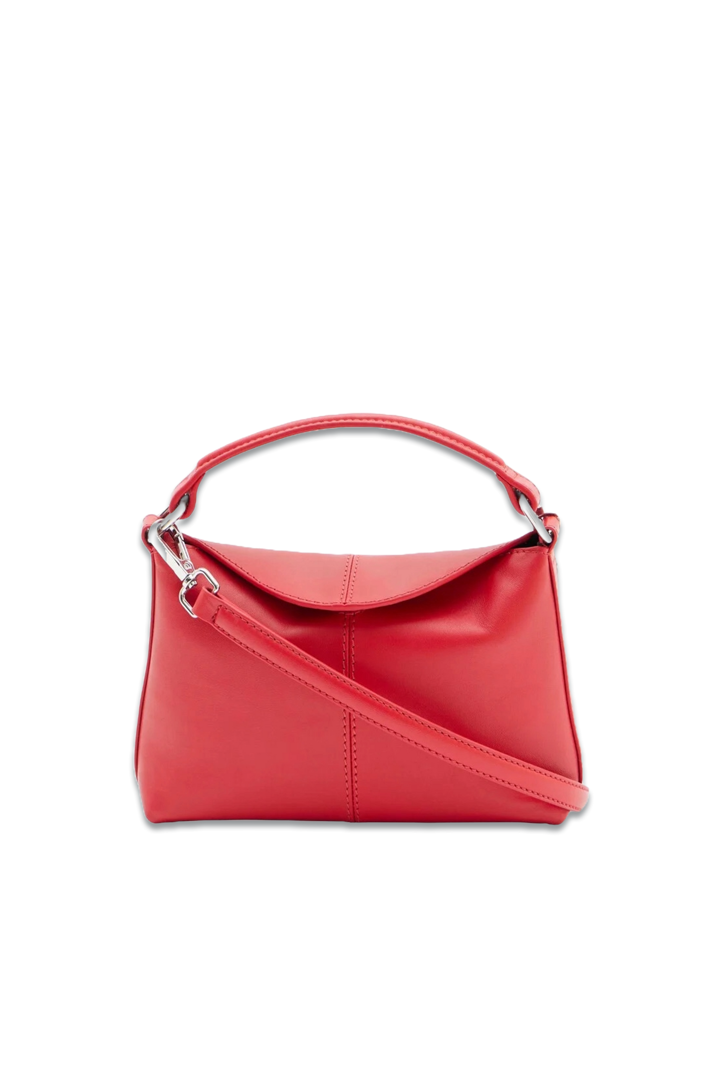 Mini Stevie Leather Crossbody Bag