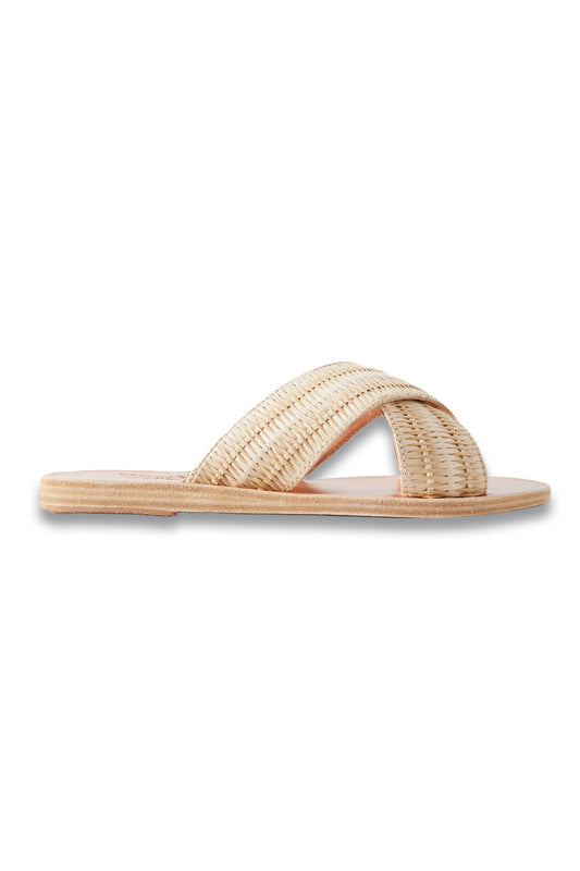 Thais Raffia Slides