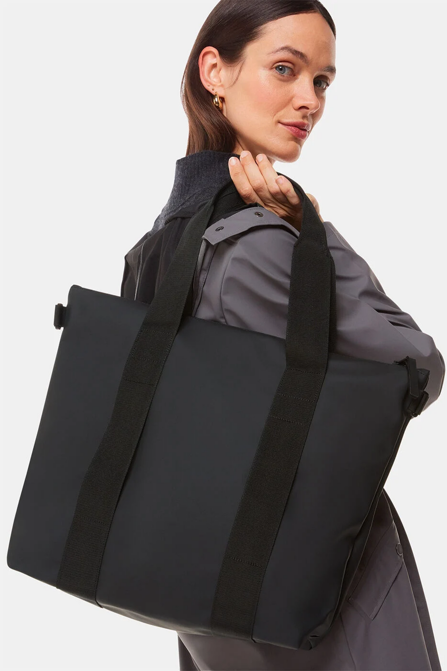 Black Rains Tote Bag