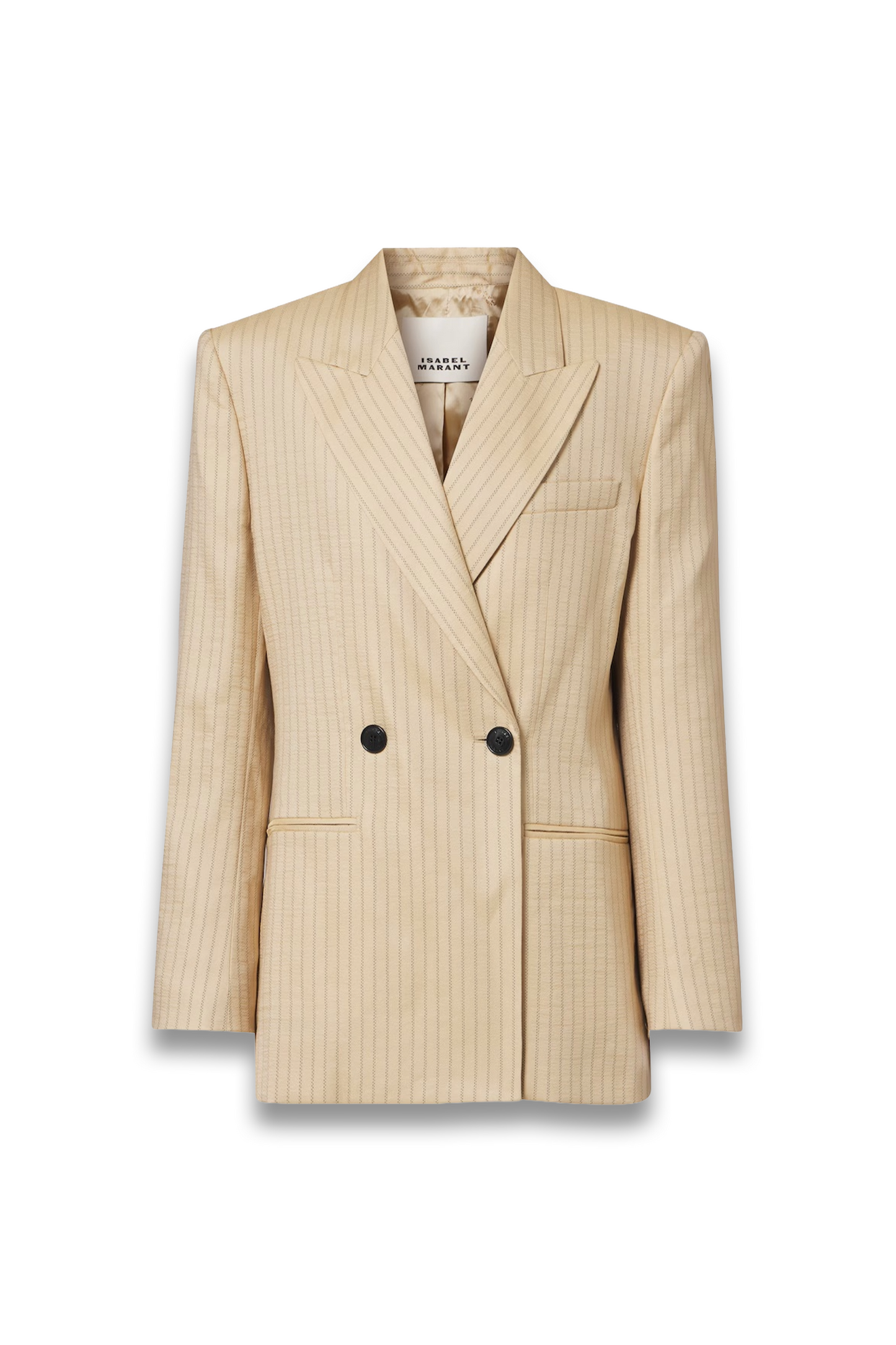 Ranya Pinstripe Wool-blend Blazer