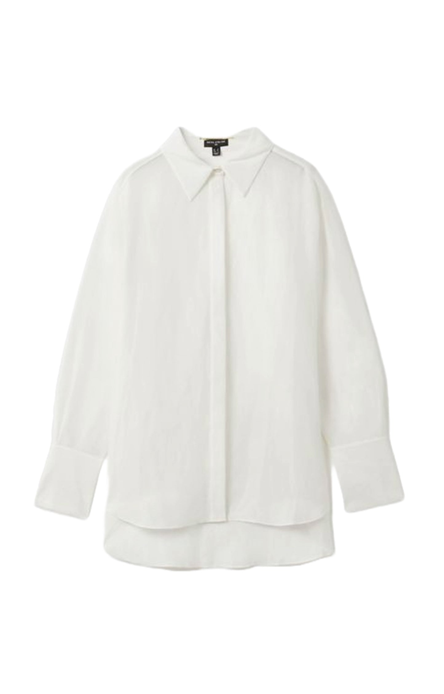 Atelier Juliet Linen Silk Contrast Button Through Shirt