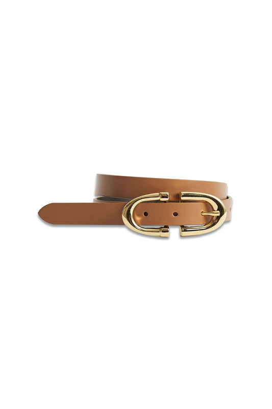 Bailey Horseshoe Belt Tan