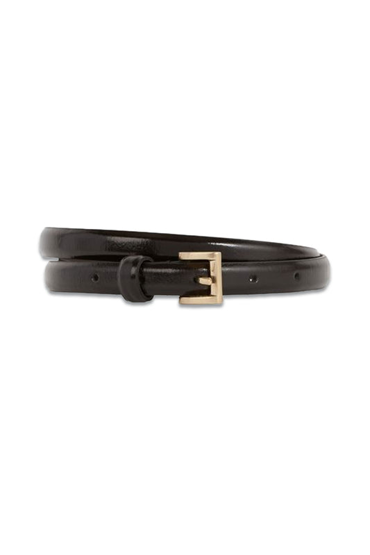 Leather Croc Embossed Belt
