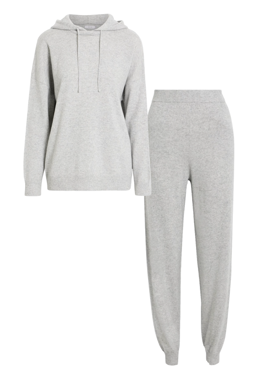 Stevie Wool and Cashmere-Blend Hoodie and Helen Track Pants