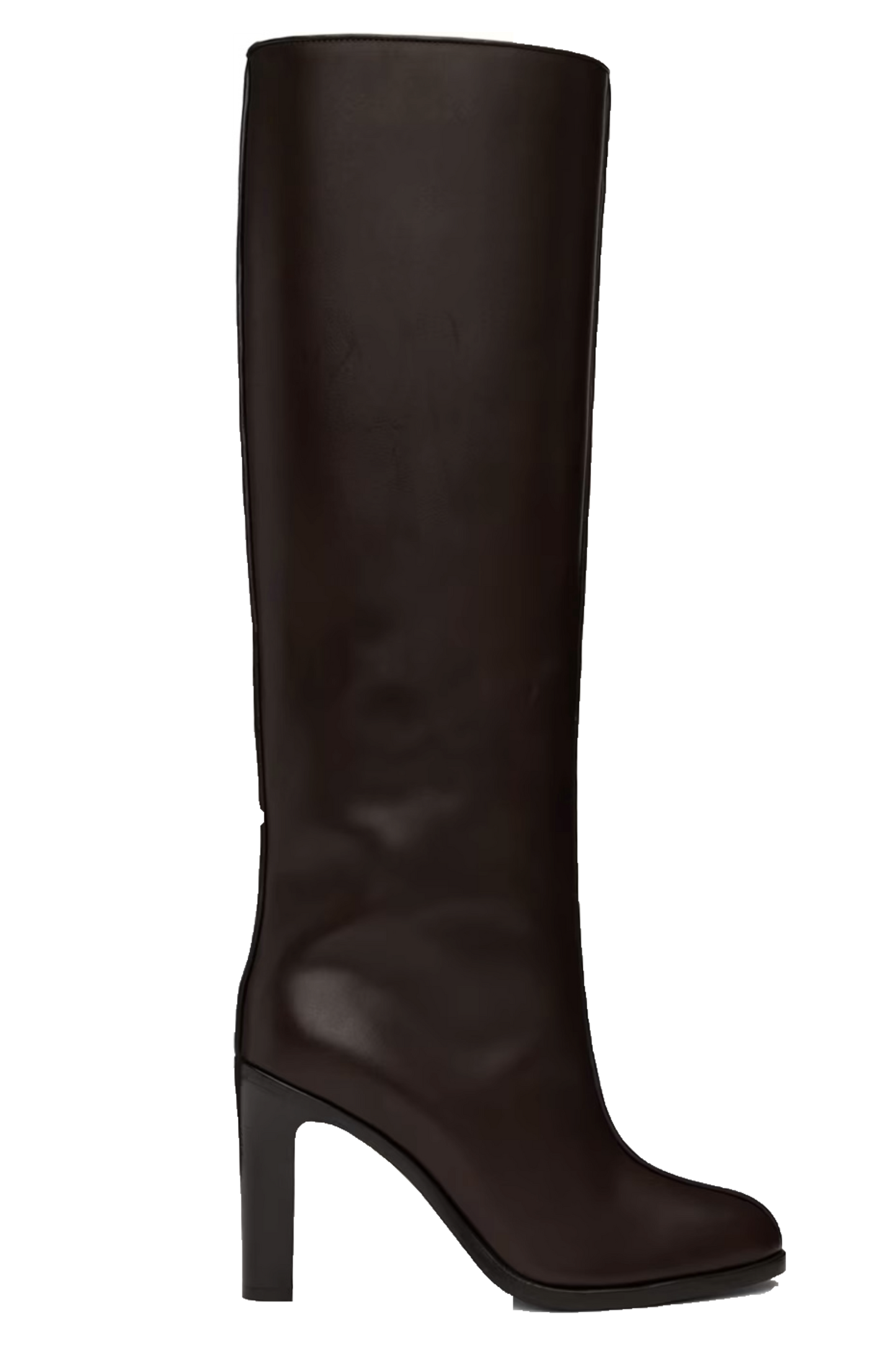 Brown Wide Shaft Boots