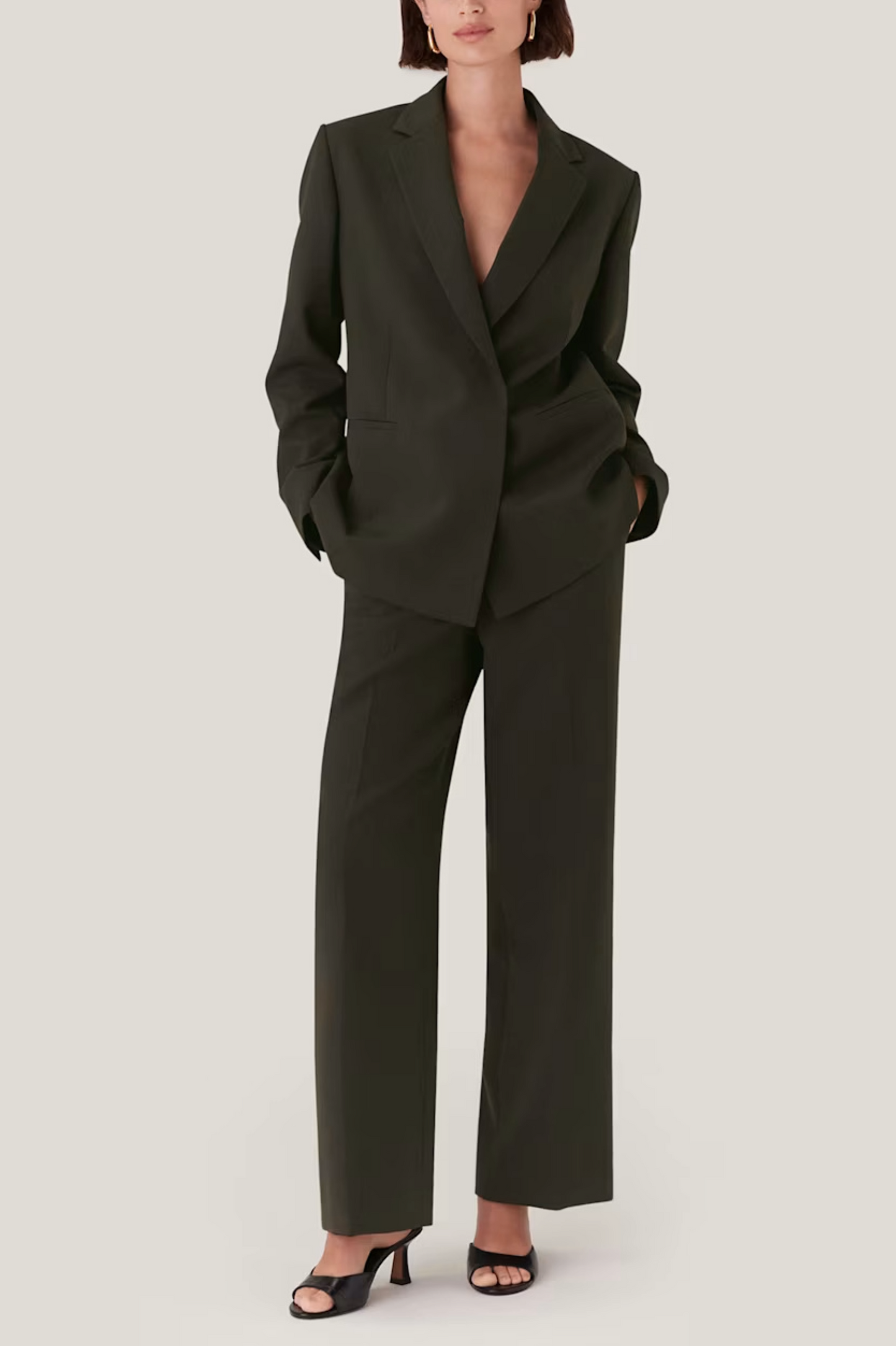 Natalie Wool Blend Blazer & Trouser