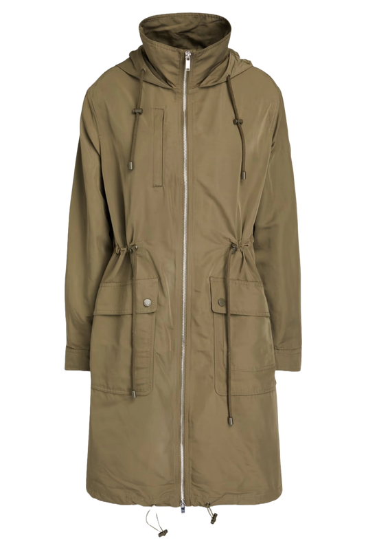 Twill Hooded Parka