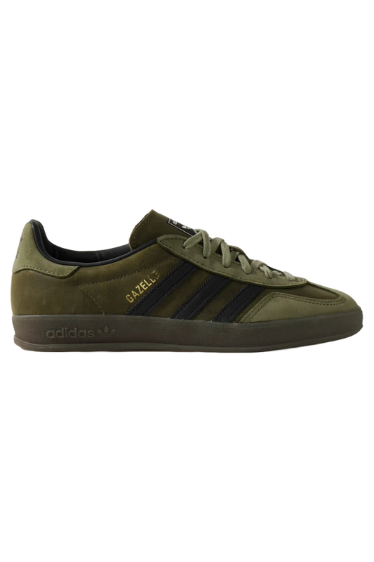 Gazelle Indoor Leather-trimmed Suede Sneakers