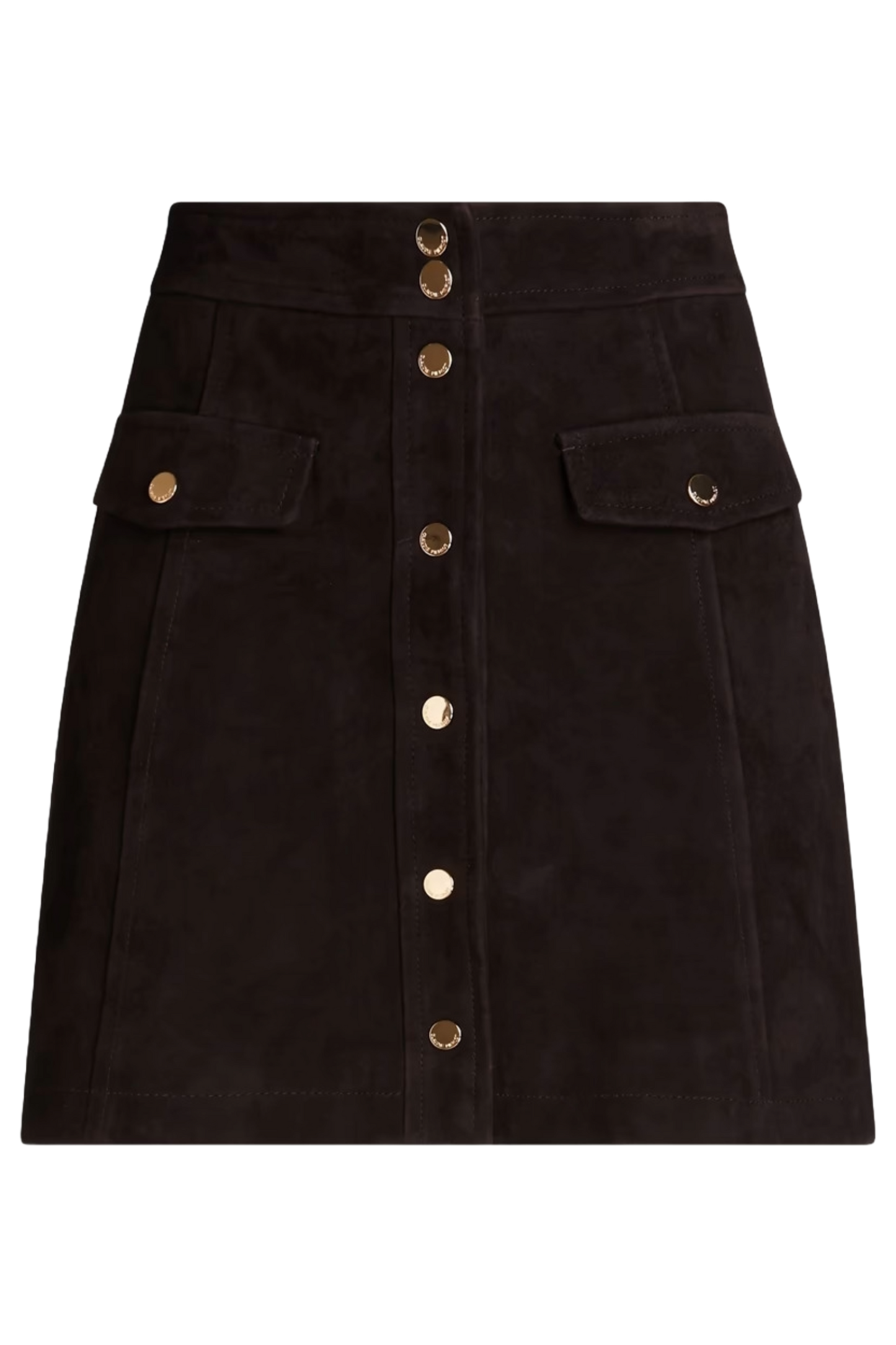 Suede Mini Skirt