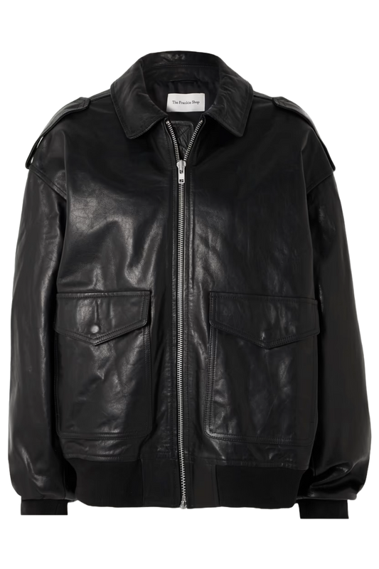Viper Oversized Leather Jacket