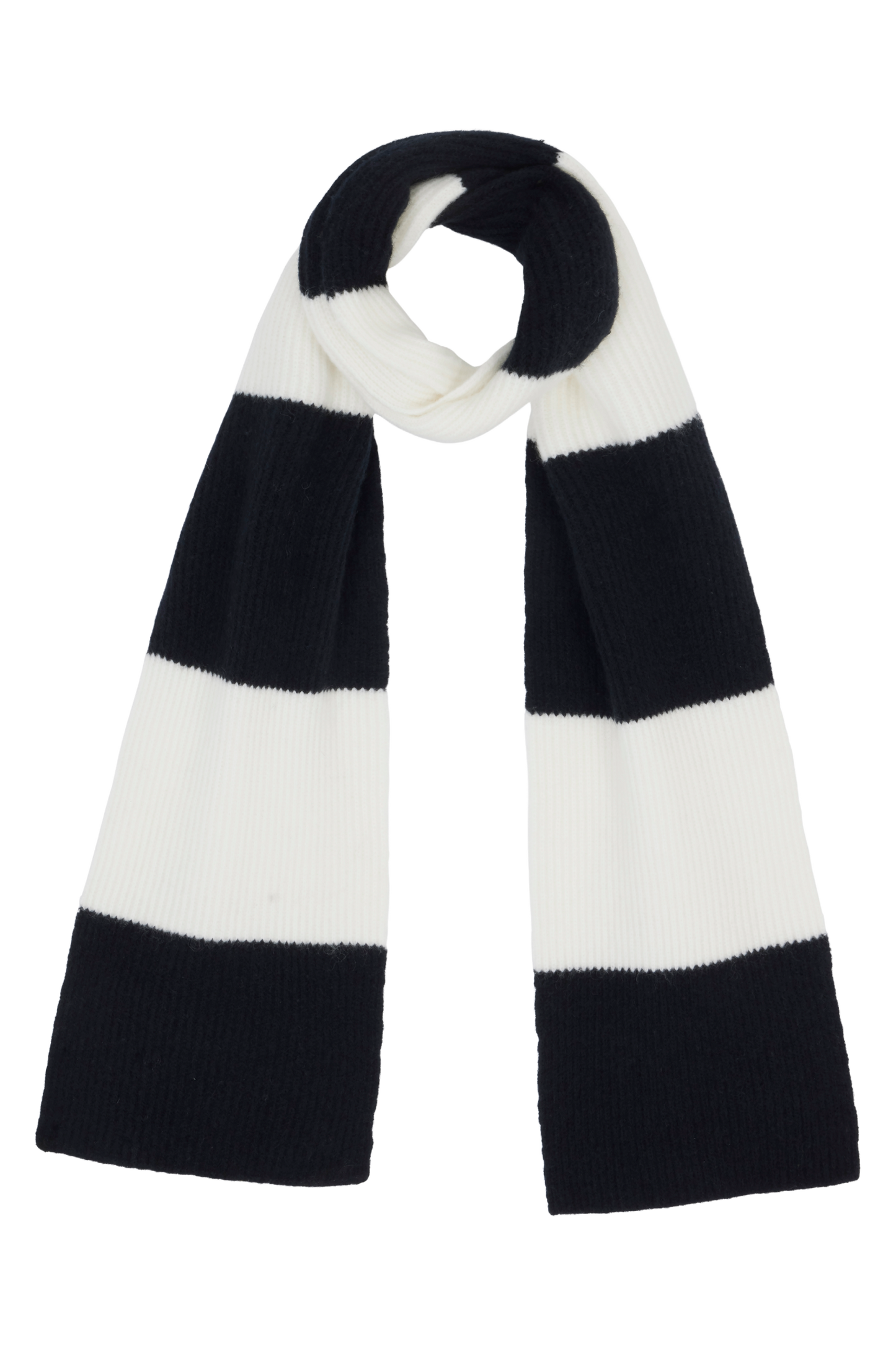 M&S X Bella Freud Mohair Stripe Scarf