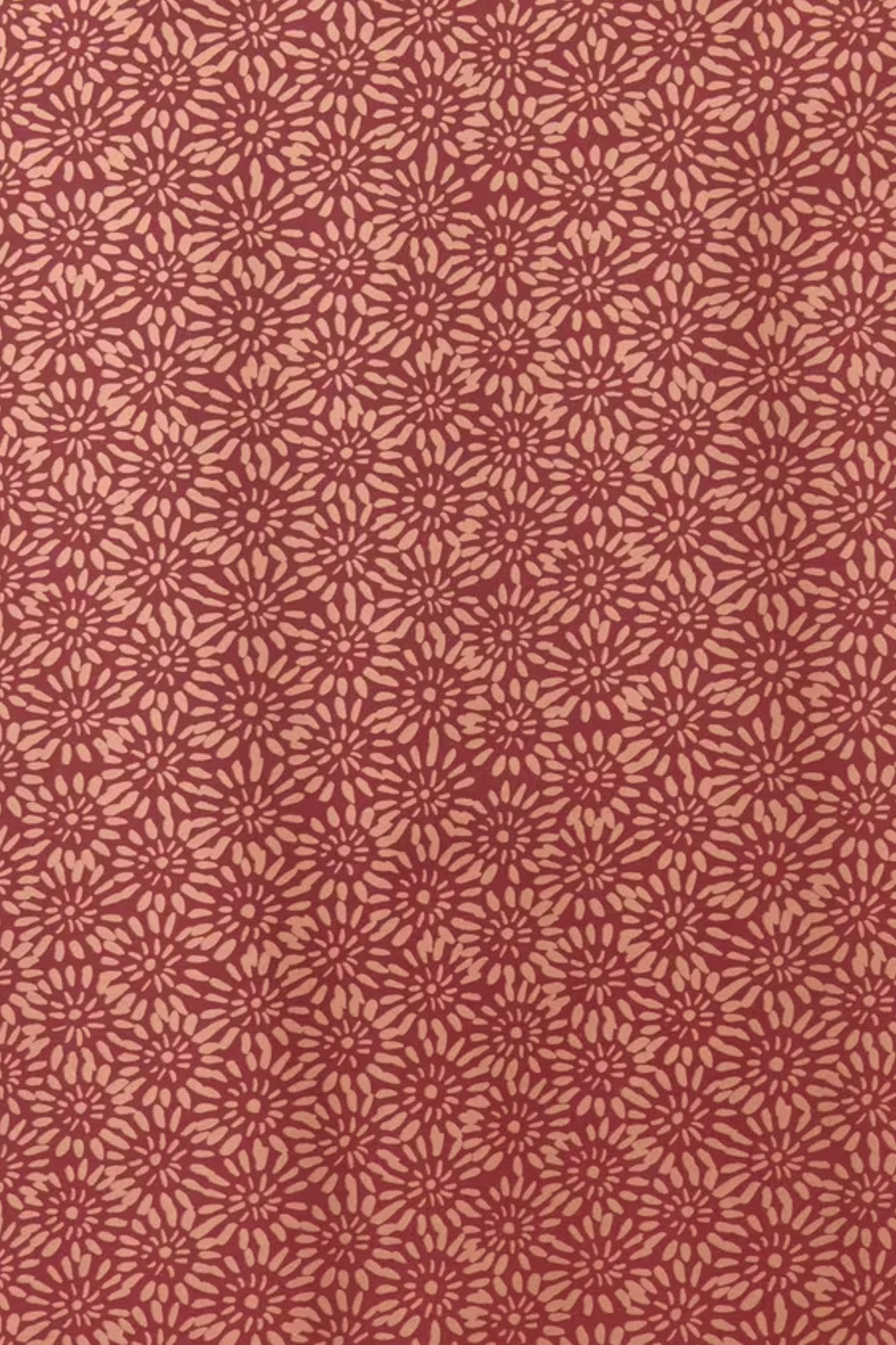 Trinket & Treasure Copper Flower Wrapping Paper, L4m