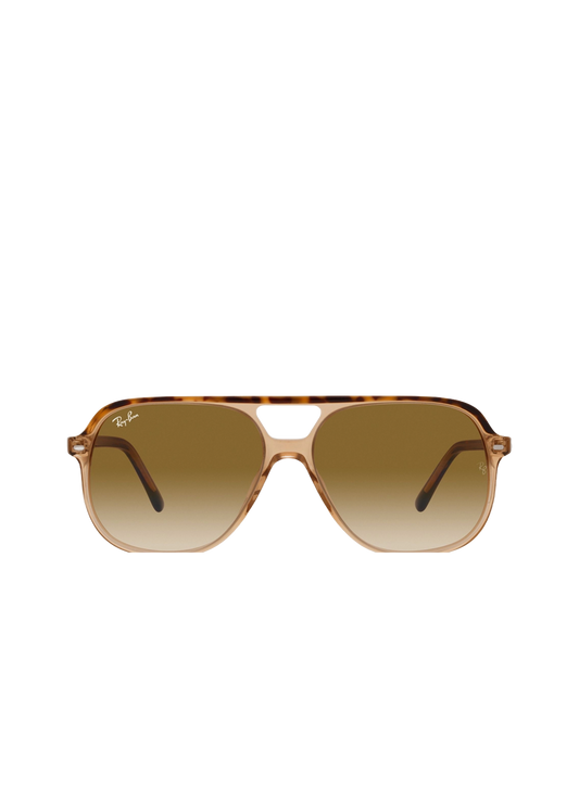 Tortoiseshell Square Bill Sunglasses