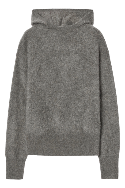 Pure Brushed-cashmere Hoodie