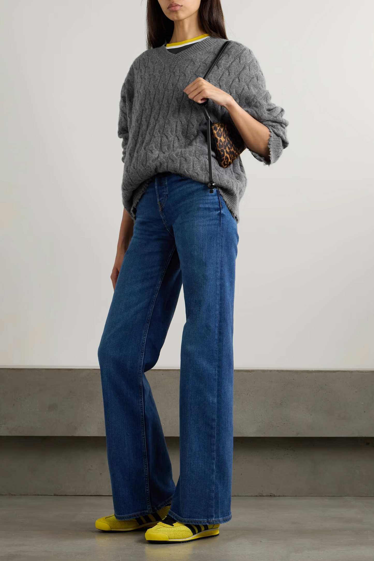 Cable-Knit Cashmere Sweater