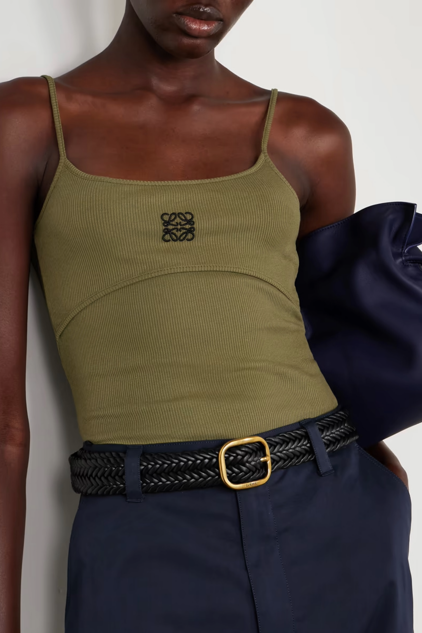 Woven Leather Belt