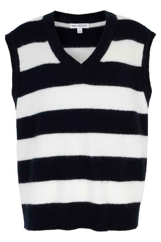 Merino Wool Rich Relaxed Tank With Mohair