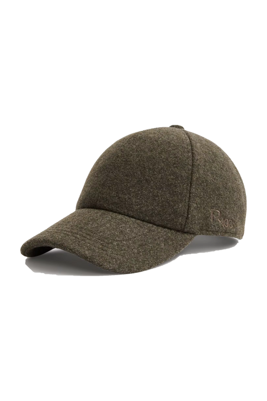 Les 100 Ciels Felted-tweed Baseball Cap