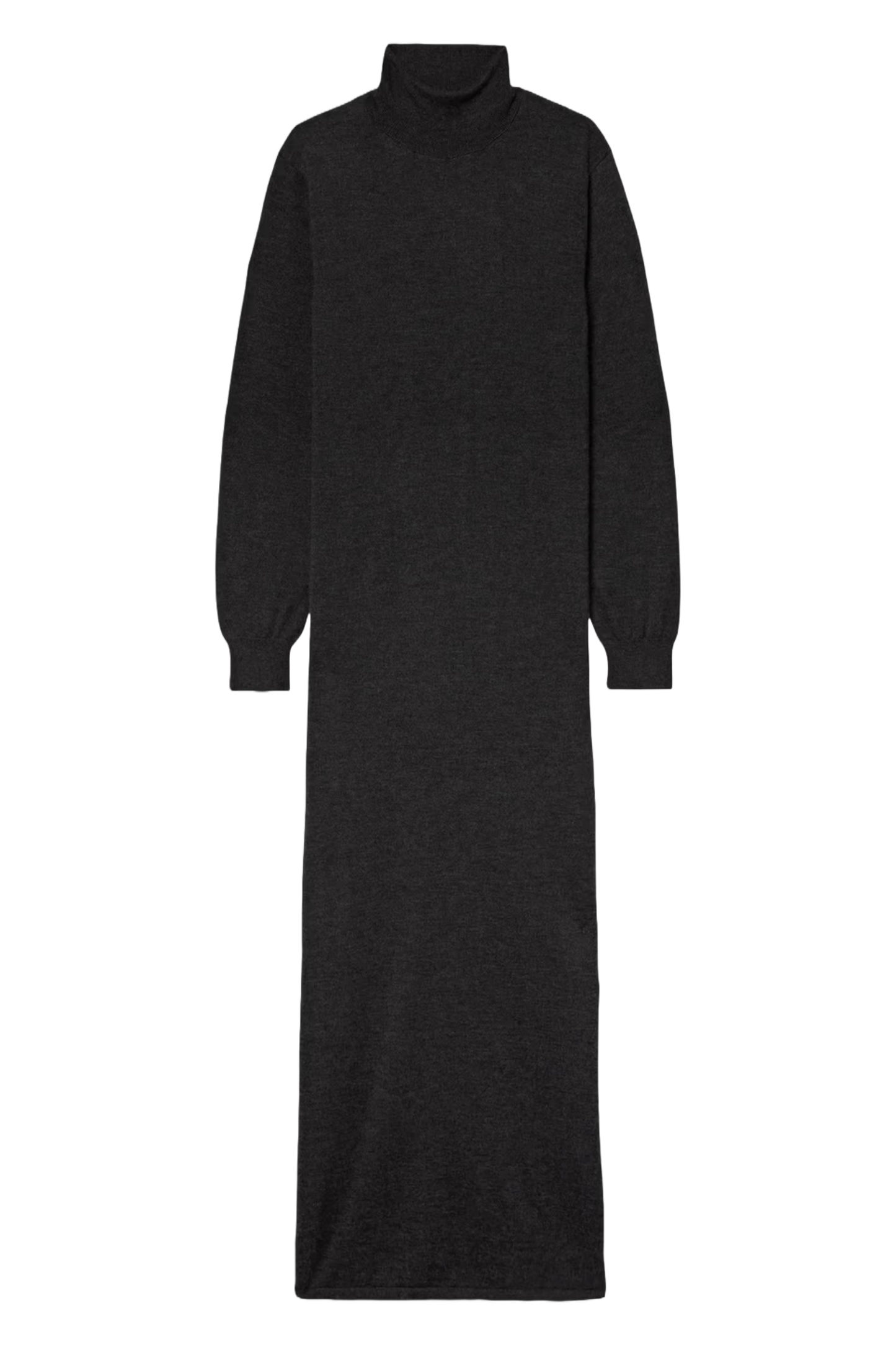 Cashmere and Silk-blend Turtleneck Midi Dress