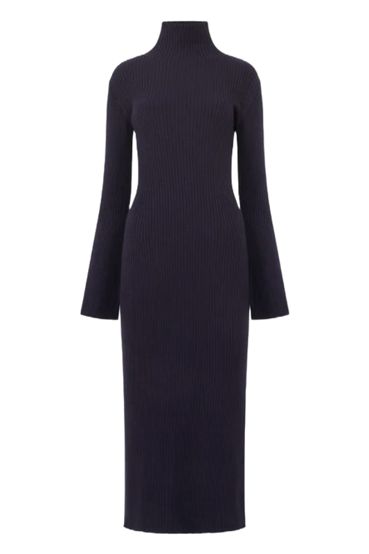 Lolly Mari Flare Sleeve Knit Dress