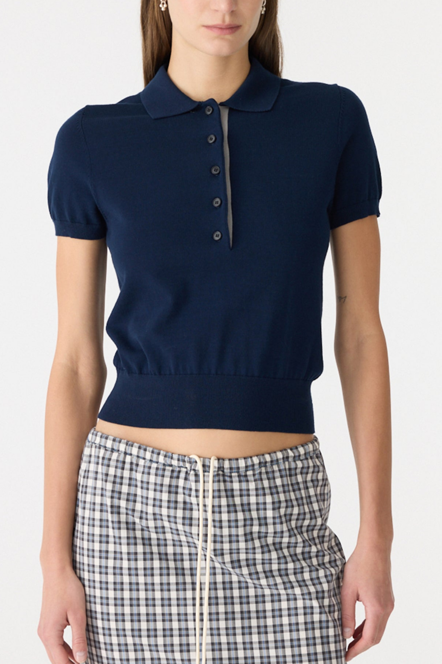 Knitted Cotton Baby Polo