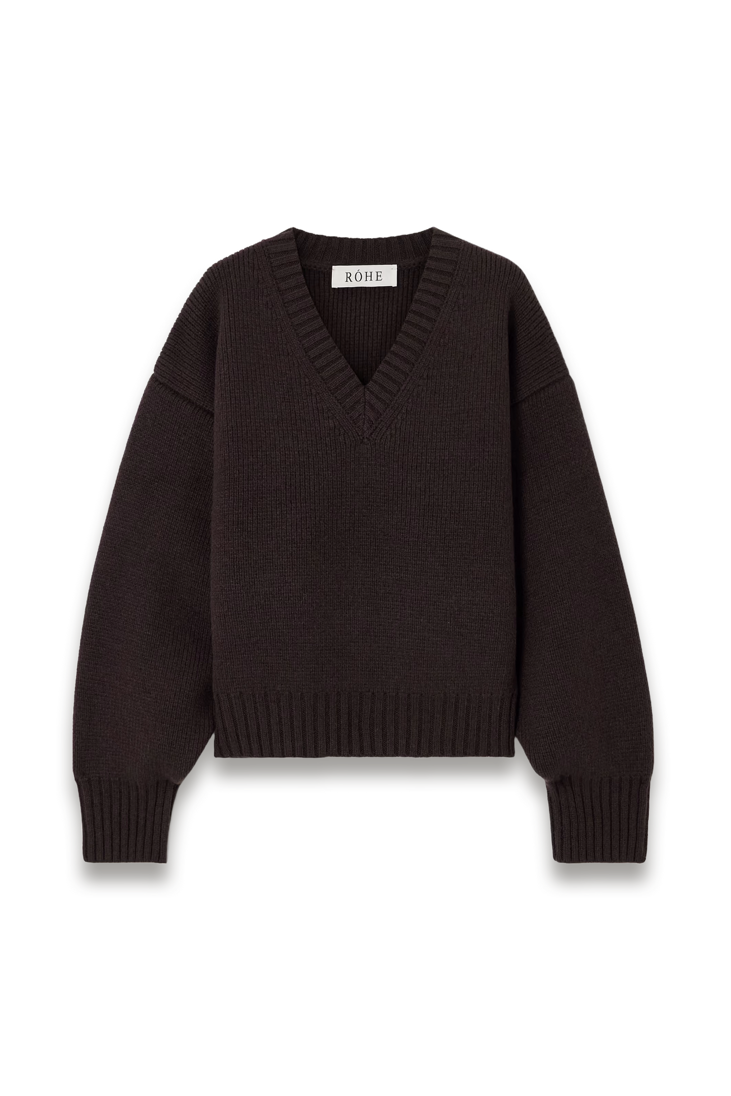 Oversized Ribbed Wool Sweater