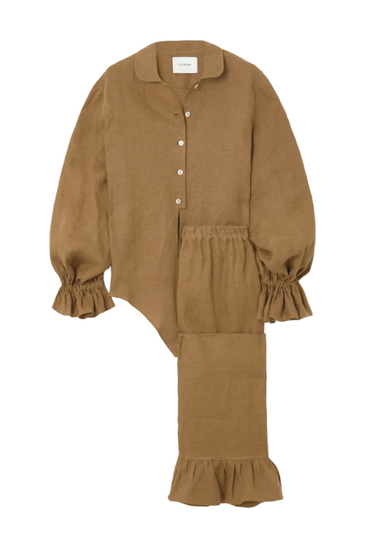 + NET SUSTAIN Rumba Organic Linen Pajama Set