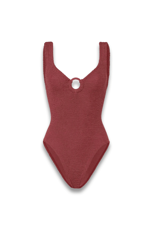 Celine Swim With Tonal Hoops