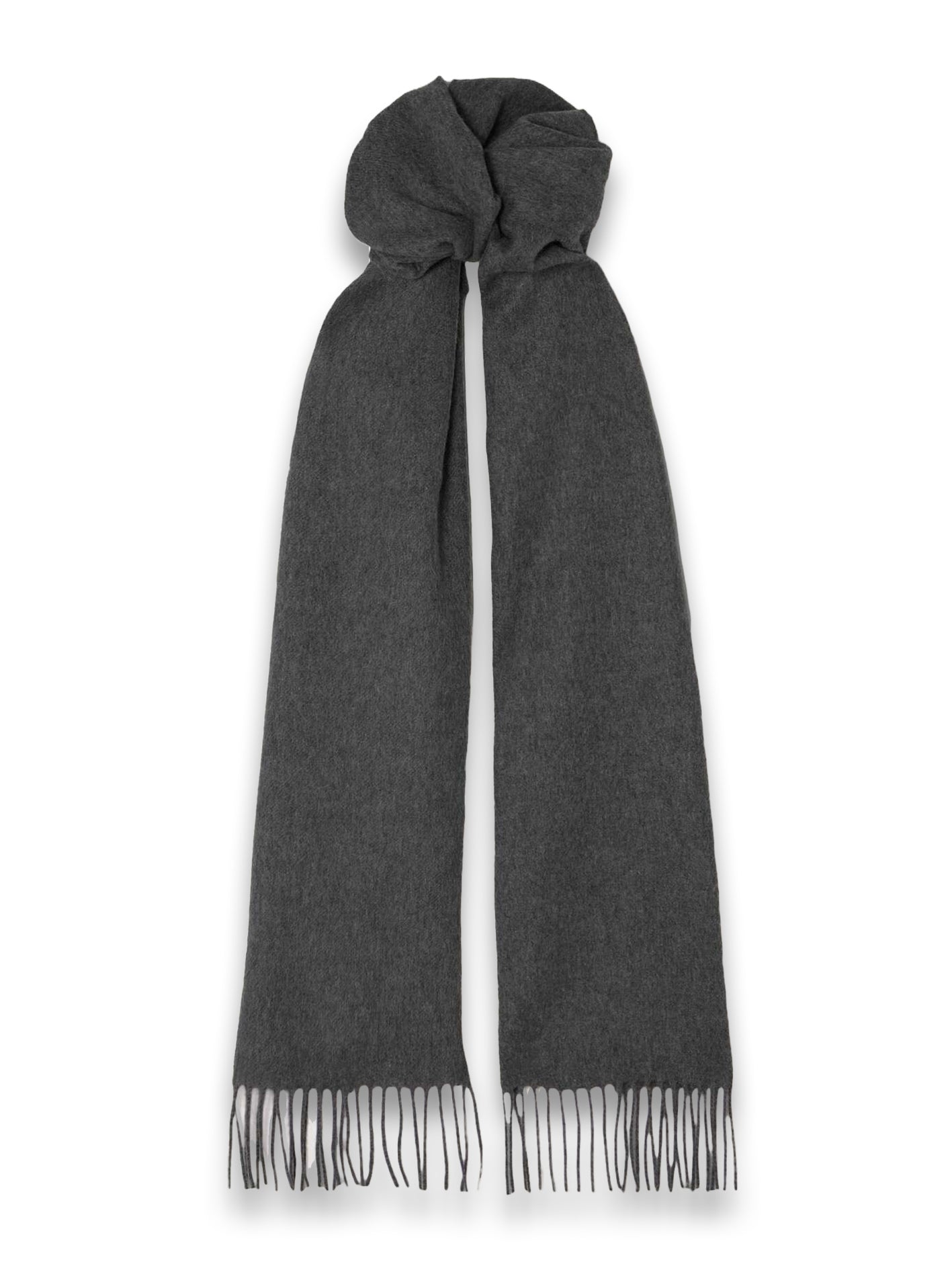 Fringed Cashmere Scarf