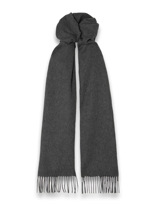 Fringed Cashmere Scarf