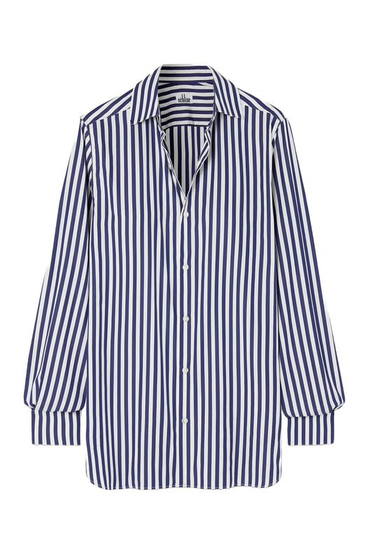 Striped Cotton-poplin Shirt