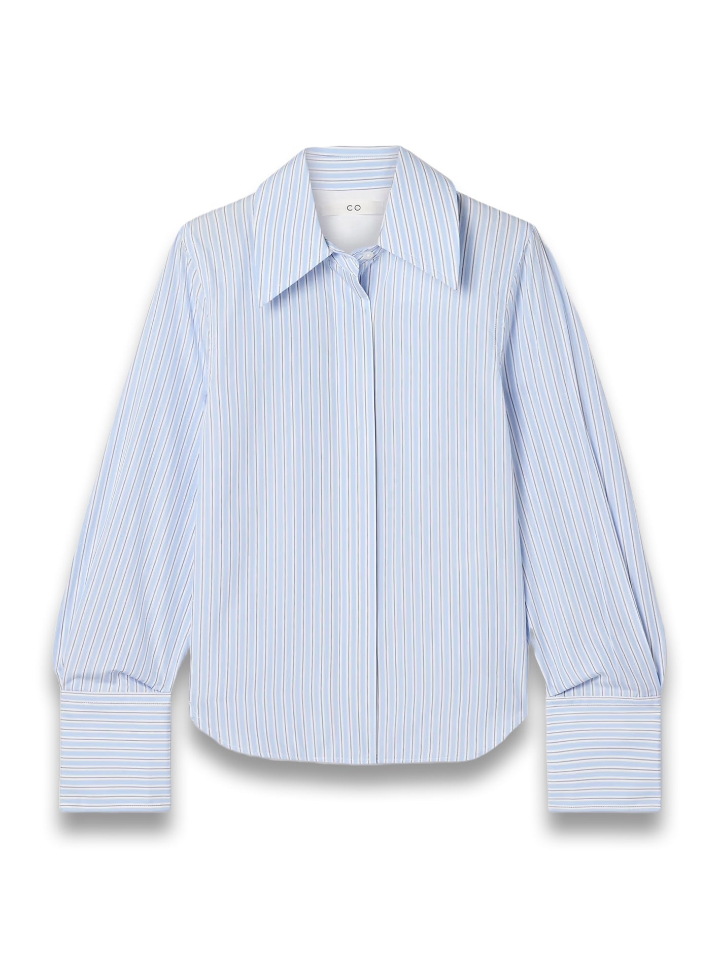 Striped Cotton-Poplin Shirt