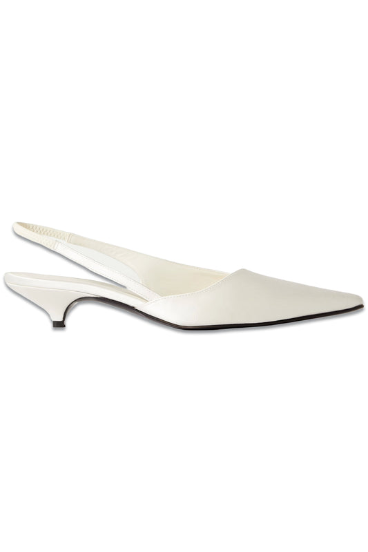 + NET SUSTAIN Sulue Satin Slingback Pumps