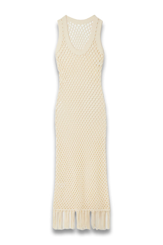 Illaria Crocheted Cotton Midi Dress