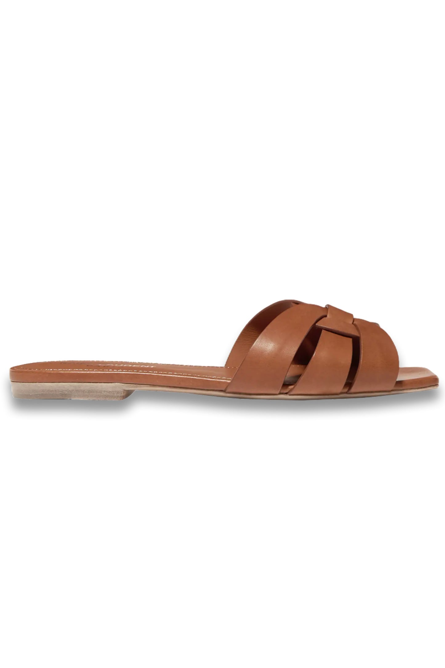 Tribute Woven Leather Slides