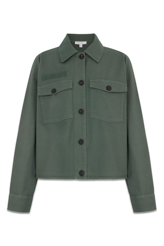 Pure Cotton Utility Jacket