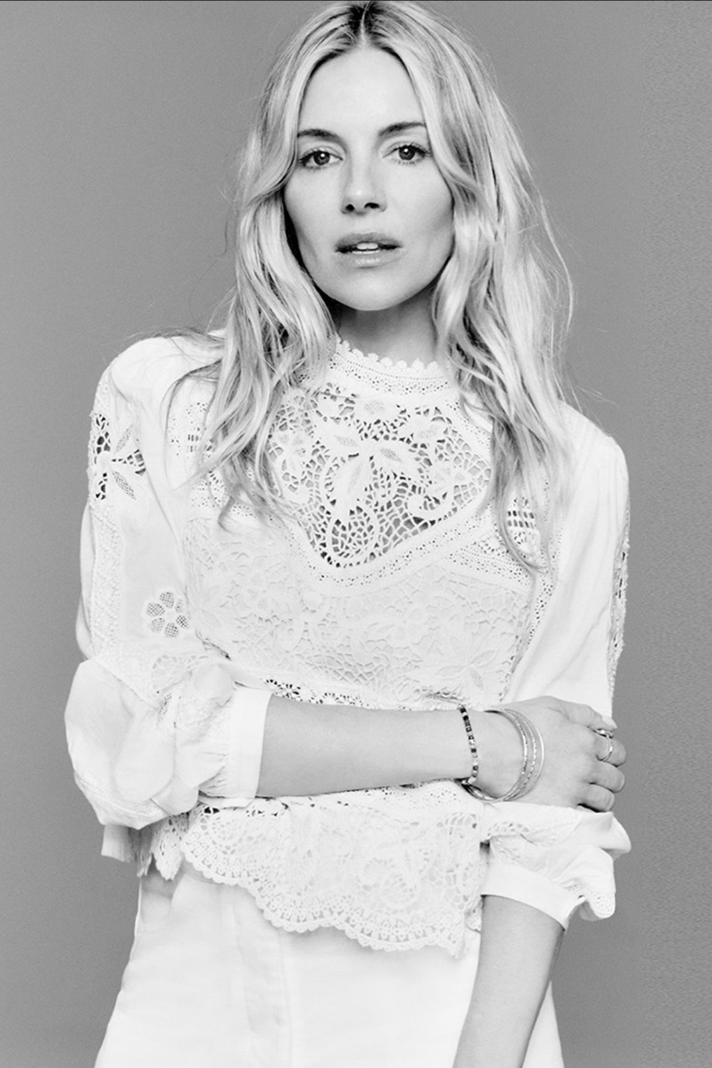 Pure Cotton Statement Lace Trim Blouse