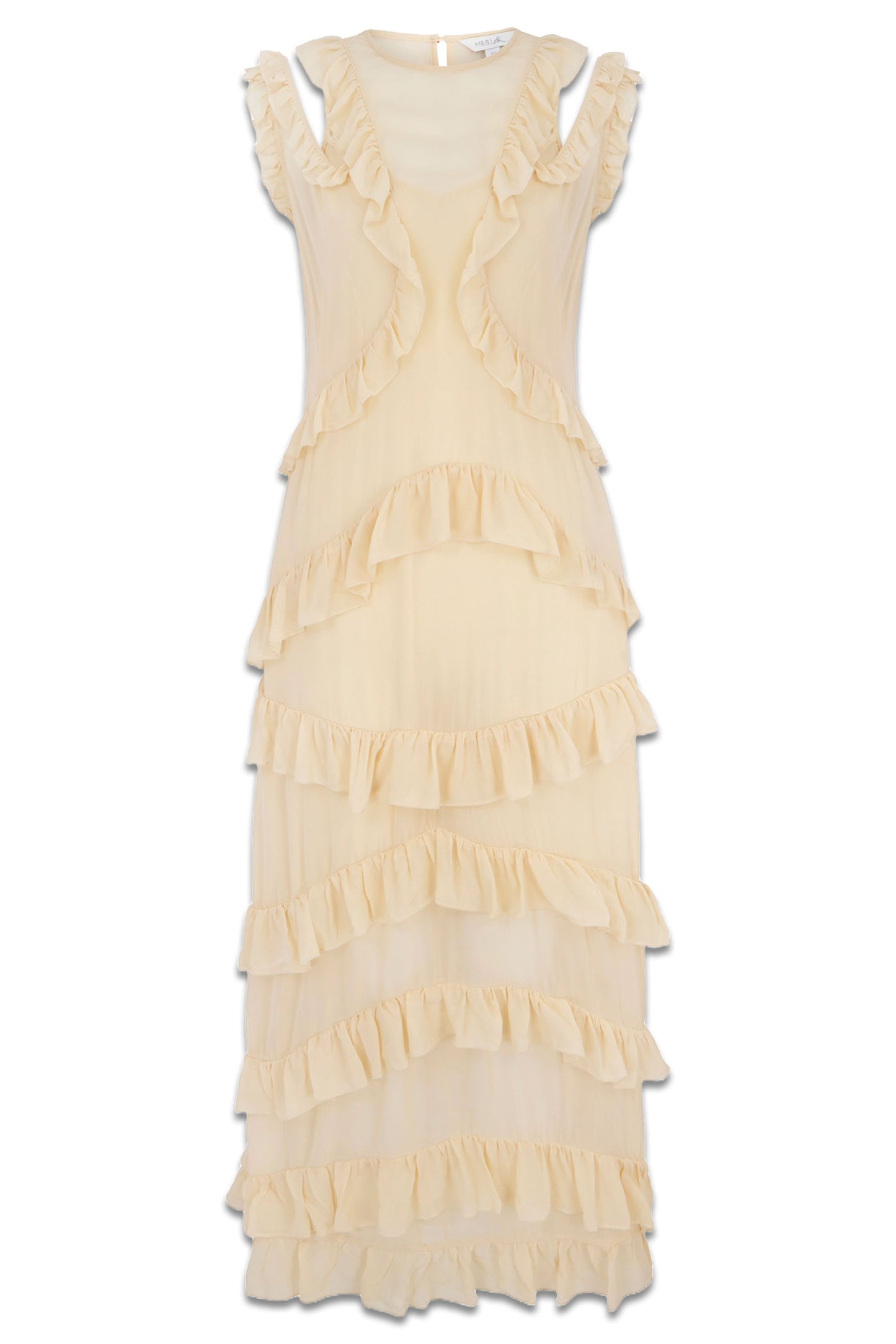 Ruffled Maxi Dress