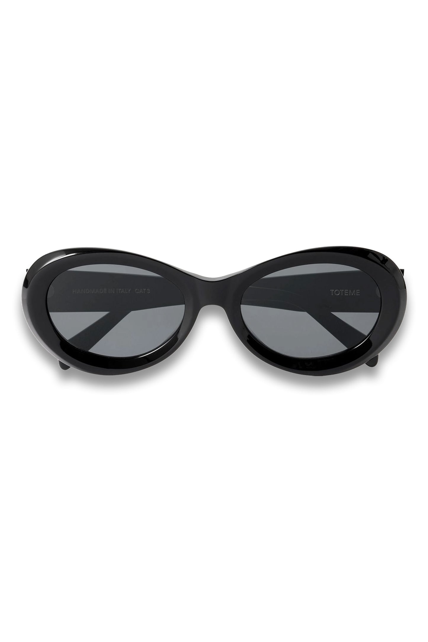 Round-Frame Acetate Sunglasses
