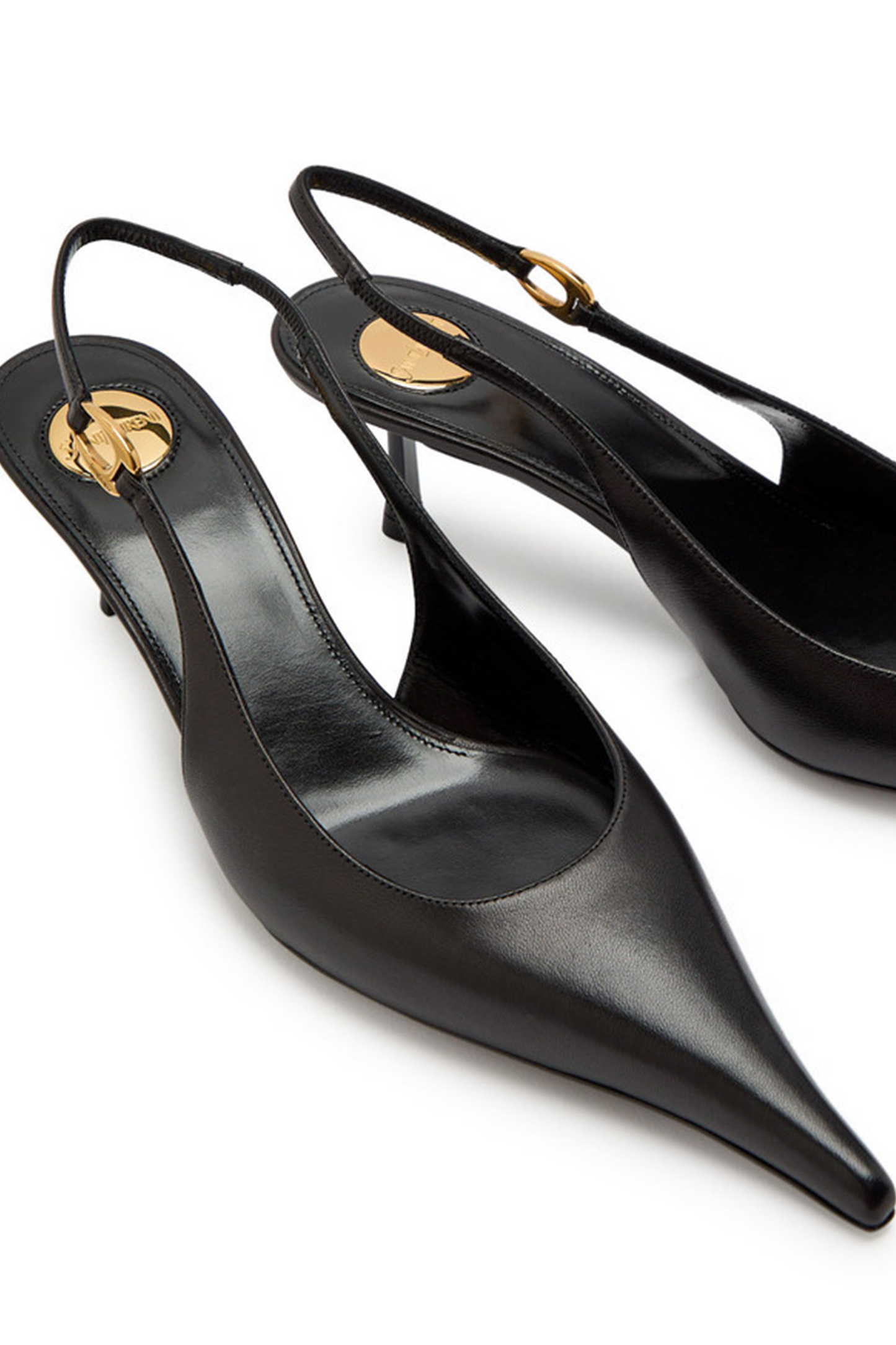 Casabiva 50 Leather Slingback Pumps