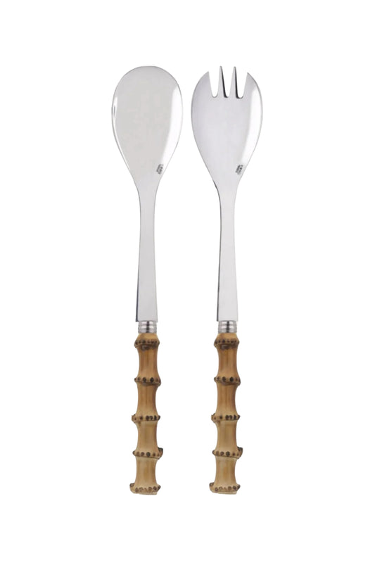 Bamboo Handle Salad Servers