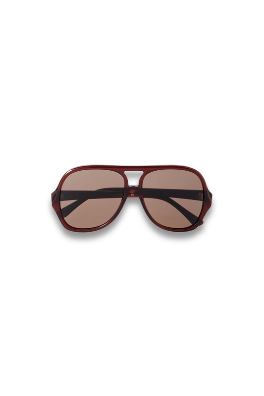 Salomé Aviator-style Acetate Sunglasses