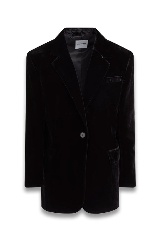 Velvet Blazer