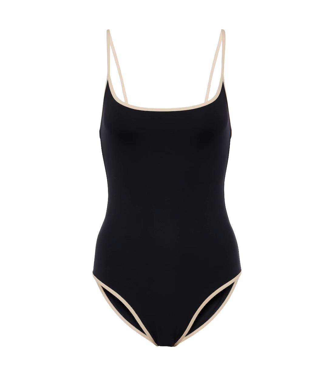 Scoop-neck Swimsuit