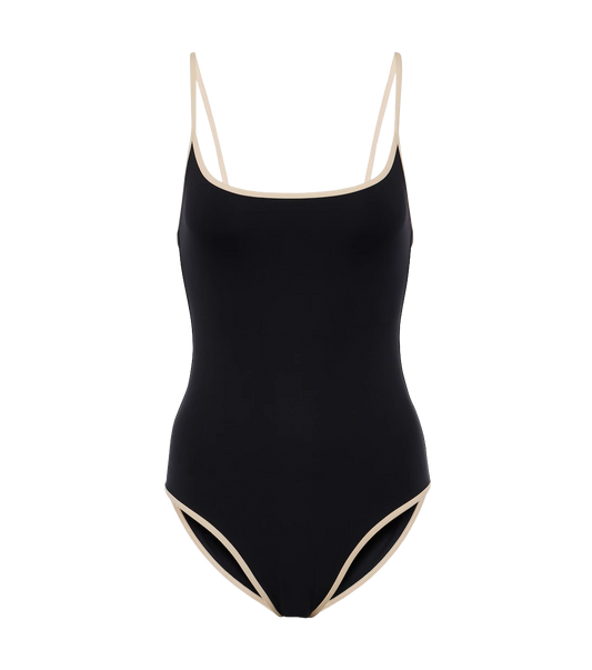 Scoop-neck Swimsuit