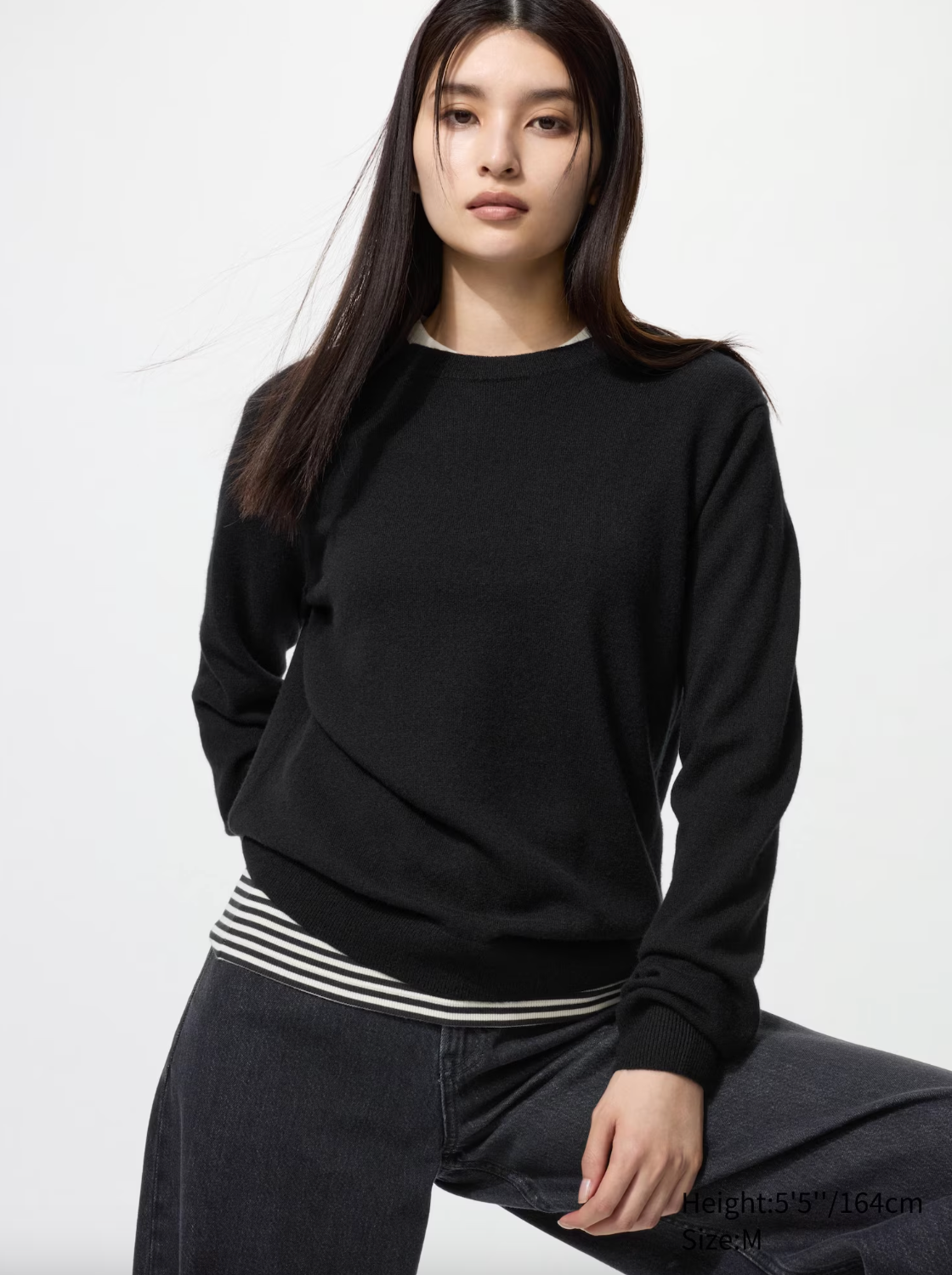 100% Cashmere Crew Neck Jumper